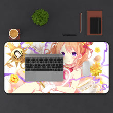 Load image into Gallery viewer, Is The Order A Rabbit? Mouse Pad (Desk Mat) With Laptop