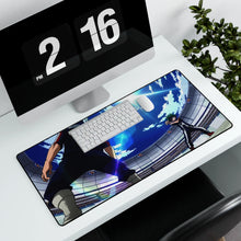 Load image into Gallery viewer, Midoriya Vs Todoroki Mouse Pad (Desk Mat) With Laptop