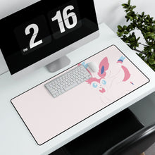 Load image into Gallery viewer, Sylveon Mouse Pad (Desk Mat) With Laptop