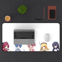 Load image into Gallery viewer, Puella Magi Madoka Magica Mouse Pad (Desk Mat) With Laptop