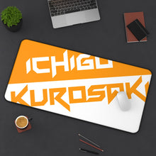 Load image into Gallery viewer, Bleach Ichigo Kurosaki Mouse Pad (Desk Mat) On Desk