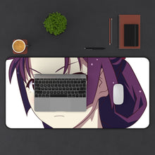 Load image into Gallery viewer, Monogatari (Series) Mouse Pad (Desk Mat) With Laptop