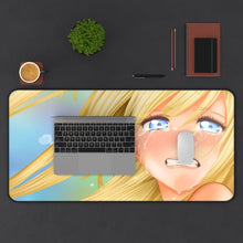 Load image into Gallery viewer, Nisekoi Chitoge Kirisaki Mouse Pad (Desk Mat) With Laptop