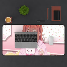 Load image into Gallery viewer, Rent-A-Girlfriend Mouse Pad (Desk Mat) With Laptop