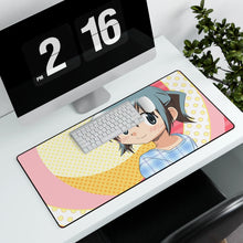 Load image into Gallery viewer, Hidamari Sketch Mouse Pad (Desk Mat) With Laptop