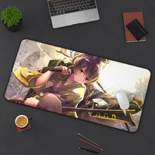 Load image into Gallery viewer, Okita Sougo Mouse Pad (Desk Mat) On Desk