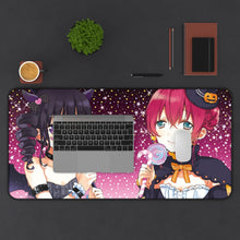 Load image into Gallery viewer, Blend S Maika Sakuranomiya, Miu Amano Mouse Pad (Desk Mat) With Laptop