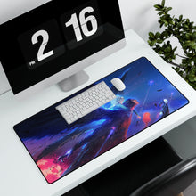 Load image into Gallery viewer, Howl, Sophie, and Turniphead flying through the sky Mouse Pad (Desk Mat) With Laptop