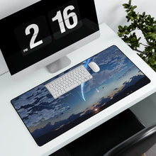 Load image into Gallery viewer, Your Name. Mouse Pad (Desk Mat) With Laptop