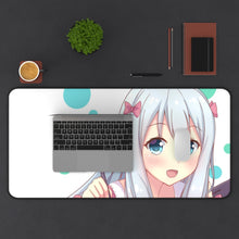 Load image into Gallery viewer, EroManga-Sensei Mouse Pad (Desk Mat) With Laptop