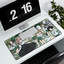 Load image into Gallery viewer, Girls und Panzer Mouse Pad (Desk Mat) With Laptop