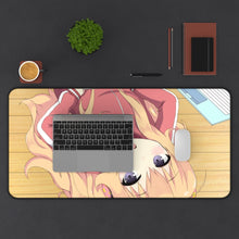 Load image into Gallery viewer, Gabriel DropOut Gabriel Tenma White Mouse Pad (Desk Mat) With Laptop