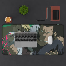 Load image into Gallery viewer, FullMetal Alchemist Mouse Pad (Desk Mat) With Laptop