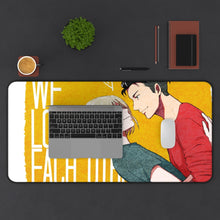 Load image into Gallery viewer, Yuri!!! On Ice Yuri Plisetsky, Otabek Altin Mouse Pad (Desk Mat) With Laptop