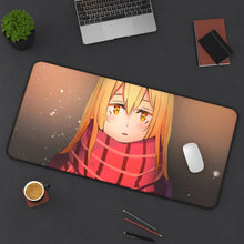 Load image into Gallery viewer, Is It Wrong To Try To Pick Up Girls In A Dungeon? Mouse Pad (Desk Mat) On Desk