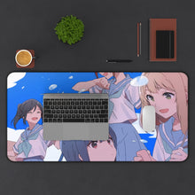 Load image into Gallery viewer, Sound! Euphonium Mizore Yoroizuka, Natsuki Nakagawa, Nozomi Kasaki, Yuuko Yoshikawa Mouse Pad (Desk Mat) With Laptop