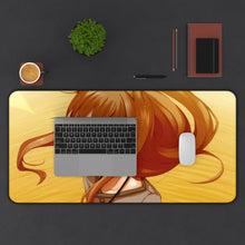 Load image into Gallery viewer, Spice And Wolf Mouse Pad (Desk Mat) With Laptop