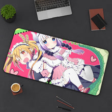Load image into Gallery viewer, Miss Kobayashi's Dragon Maid Kanna Kamui, Kobayashi San Chi No Maid Dragon, Tohru Mouse Pad (Desk Mat) On Desk