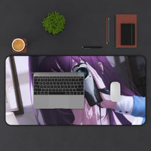Load image into Gallery viewer, Saekano: How To Raise A Boring Girlfriend Mouse Pad (Desk Mat) With Laptop
