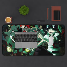 Load image into Gallery viewer, Blue Exorcist Mouse Pad (Desk Mat) With Laptop