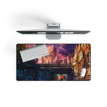 Load image into Gallery viewer, Anime Sci Fi Mouse Pad (Desk Mat) On Desk