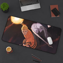 Load image into Gallery viewer, Sasuke and Naruto Mouse Pad (Desk Mat) On Desk