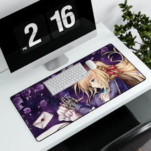 Load image into Gallery viewer, Violet Evergarden Mouse Pad (Desk Mat) With Laptop