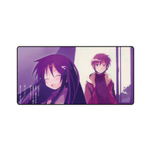 Load image into Gallery viewer, Hanbun no Tsuki ga Noboru Sora Mouse Pad (Desk Mat)
