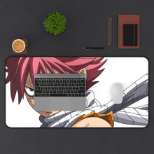 Load image into Gallery viewer, Fairy Tail Natsu Dragneel Mouse Pad (Desk Mat) With Laptop