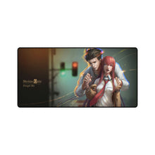 Load image into Gallery viewer, Okabe and Kurisu Mouse Pad (Desk Mat)