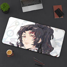 Load image into Gallery viewer, Yoriichi Tsugikuni Mouse Pad (Desk Mat) On Desk