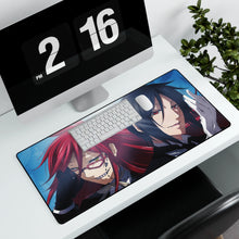 Load image into Gallery viewer, Sebastian Michaelis & Grell Sutcliff Mouse Pad (Desk Mat) With Laptop