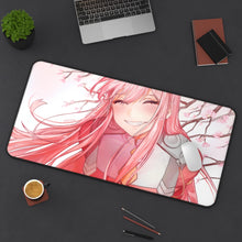 Load image into Gallery viewer, Darling In The FranXX Mouse Pad (Desk Mat) On Desk