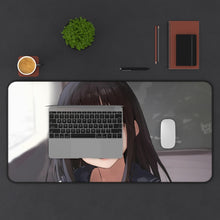 Load image into Gallery viewer, Hyouka Eru Chitanda Mouse Pad (Desk Mat) With Laptop