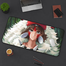Load image into Gallery viewer, Mononoke Hime Mouse Pad (Desk Mat) On Desk