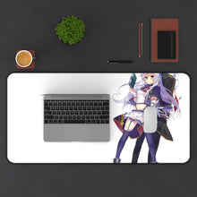 Load image into Gallery viewer, Rokudenashi Majutsu Koushi To Akashic Records Sistine Fibel, Glenn Radars Mouse Pad (Desk Mat) With Laptop