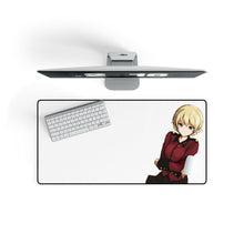 Load image into Gallery viewer, Girls und Panzer Mouse Pad (Desk Mat) On Desk
