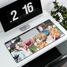Load image into Gallery viewer, Hanasaku Iroha Mouse Pad (Desk Mat) With Laptop