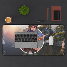 Load image into Gallery viewer, Zero No Tsukaima Mouse Pad (Desk Mat) With Laptop