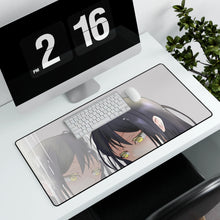 Load image into Gallery viewer, Mieruko-chan Mouse Pad (Desk Mat) With Laptop