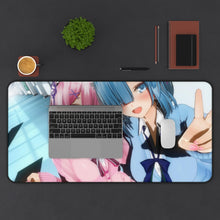 Load image into Gallery viewer, Re:ZERO -Starting Life In Another World- Mouse Pad (Desk Mat) With Laptop