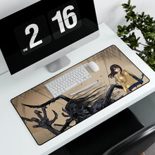 Load image into Gallery viewer, Mieruko-chan Mouse Pad (Desk Mat) With Laptop