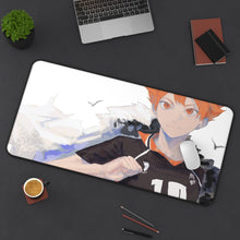 Load image into Gallery viewer, Shōyō Hinata Mouse Pad (Desk Mat) On Desk