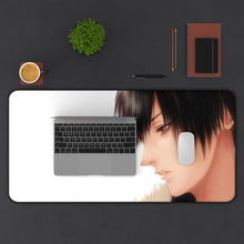 Load image into Gallery viewer, Durarara!! Izaya Orihara Mouse Pad (Desk Mat) With Laptop
