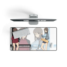 Load image into Gallery viewer, Girls und Panzer Mouse Pad (Desk Mat) On Desk