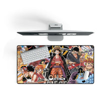 Load image into Gallery viewer, One Piece Monkey D. Luffy, Roronoa Zoro, Sanji, Nico Robin, Tony Tony Chopper Mouse Pad (Desk Mat) On Desk