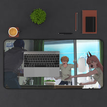Load image into Gallery viewer, Chainsaw Man Mouse Pad (Desk Mat) With Laptop