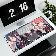 Load image into Gallery viewer, My Teen Romantic Comedy SNAFU Hachiman Hikigaya, Yukino Yukinoshita, Yui Yuigahama Mouse Pad (Desk Mat) With Laptop