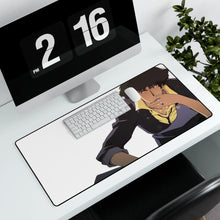 Load image into Gallery viewer, Cowboy Bebop Spike Spiegel Mouse Pad (Desk Mat) With Laptop