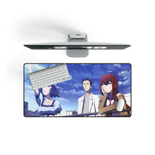Load image into Gallery viewer, Mayuri, Kyouma & Kurisu Mouse Pad (Desk Mat) On Desk